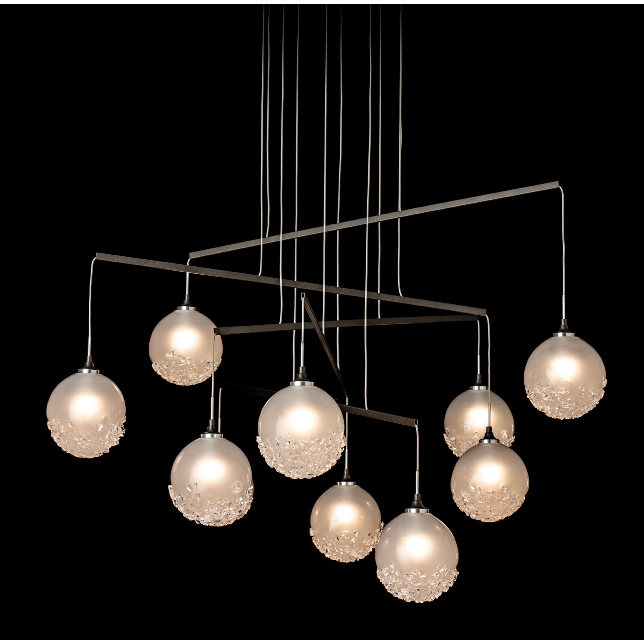 Fritz 10 Light 37.4 inch Oil Rubbed Bronze Mobile Pendant Ceiling Light