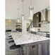 Fontaine 1 Light 6.25 inch Brushed Nickel Pendant Ceiling Light