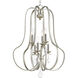 Kenley 6 Light 22 inch Silver Ridge Foyer Pendant Ceiling Light