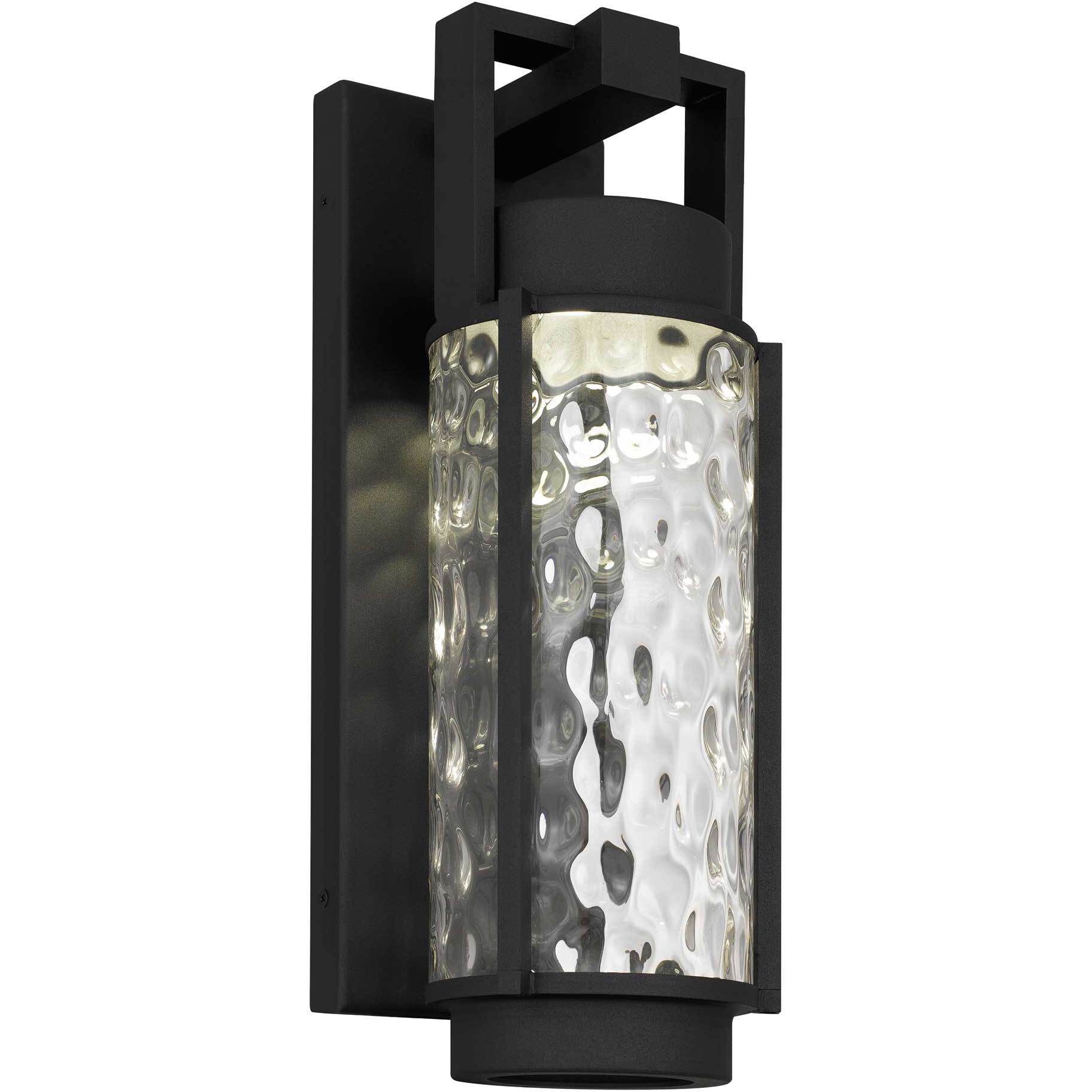 Winston LED 17 inch Sand Black Outdoor Wall Sconce