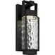 Winston LED 17 inch Sand Black Outdoor Wall Sconce