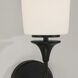 Presley 1 Light 5.5 inch Matte Black Sconce Wall Light