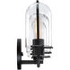 Skylar 3 Light 24.5 inch Matte Black Vanity Light Wall Light
