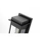 Dunton 1 Light 18.5 inch Black Outdoor Wall Sconce