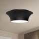Alora Mood Emiko 2 Light 13 inch Matte Black Flush Mount Ceiling Light