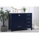Irene 42 X 22 X 34 inch Blue Vanity Sink Set