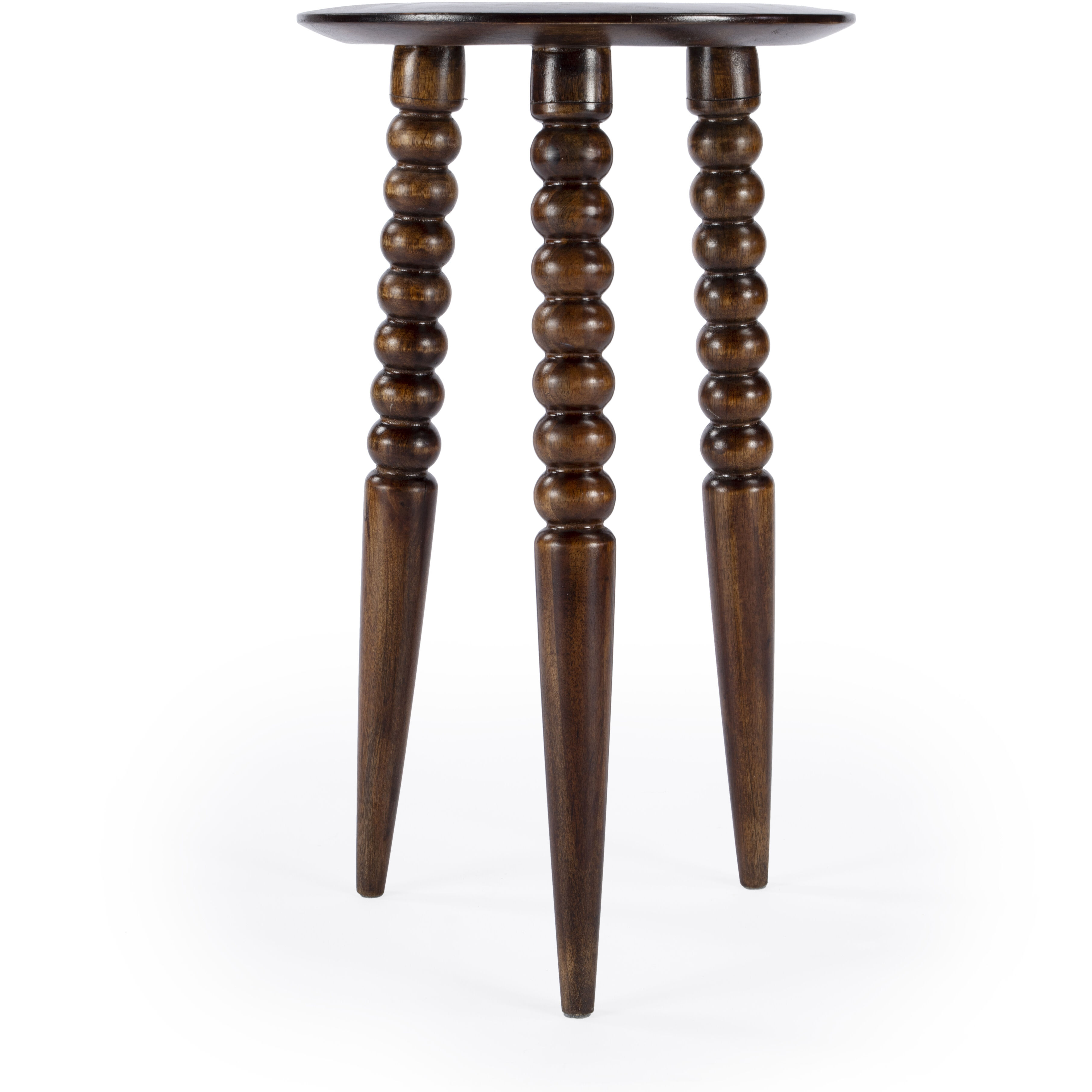 Fluornoy Wood Side Table in Medium Brown