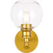 Collier 1 Light 6 inch Brass Wall sconce Wall Light