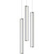 Cass LED 18 inch Satin Nickel Pendant Ceiling Light