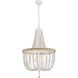 Jolie 4 Light 20 inch Antique White Pendant Ceiling Light