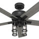Astwood II 52 inch Matte Black with Dark Gray Oak and Matte Black Blades Ceiling Fan