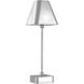 Gadabout 20 inch 3 watt Polished Nickel Cordless Table Lamp Portable Light