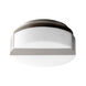 Aurora LED 6 inch Satin Nickel Sconce Wall Light