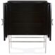 Aurora Nickel Bar Cabinet