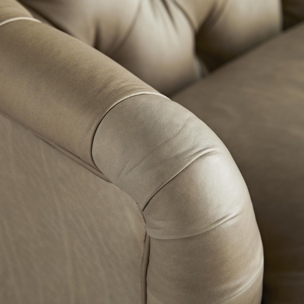 Klein Mushroom Leather Sofa