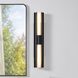 Colton LED 30 inch Textured Black Vanity Light Wall Light
