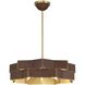 Atherton 5 Light 24 inch Warm Brass Pendant Ceiling Light