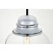 Kenna 1 Light 8 inch Chrome Pendant Ceiling Light
