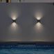 Miami LED 8 inch Sand Black Outdoor Wall Sconce