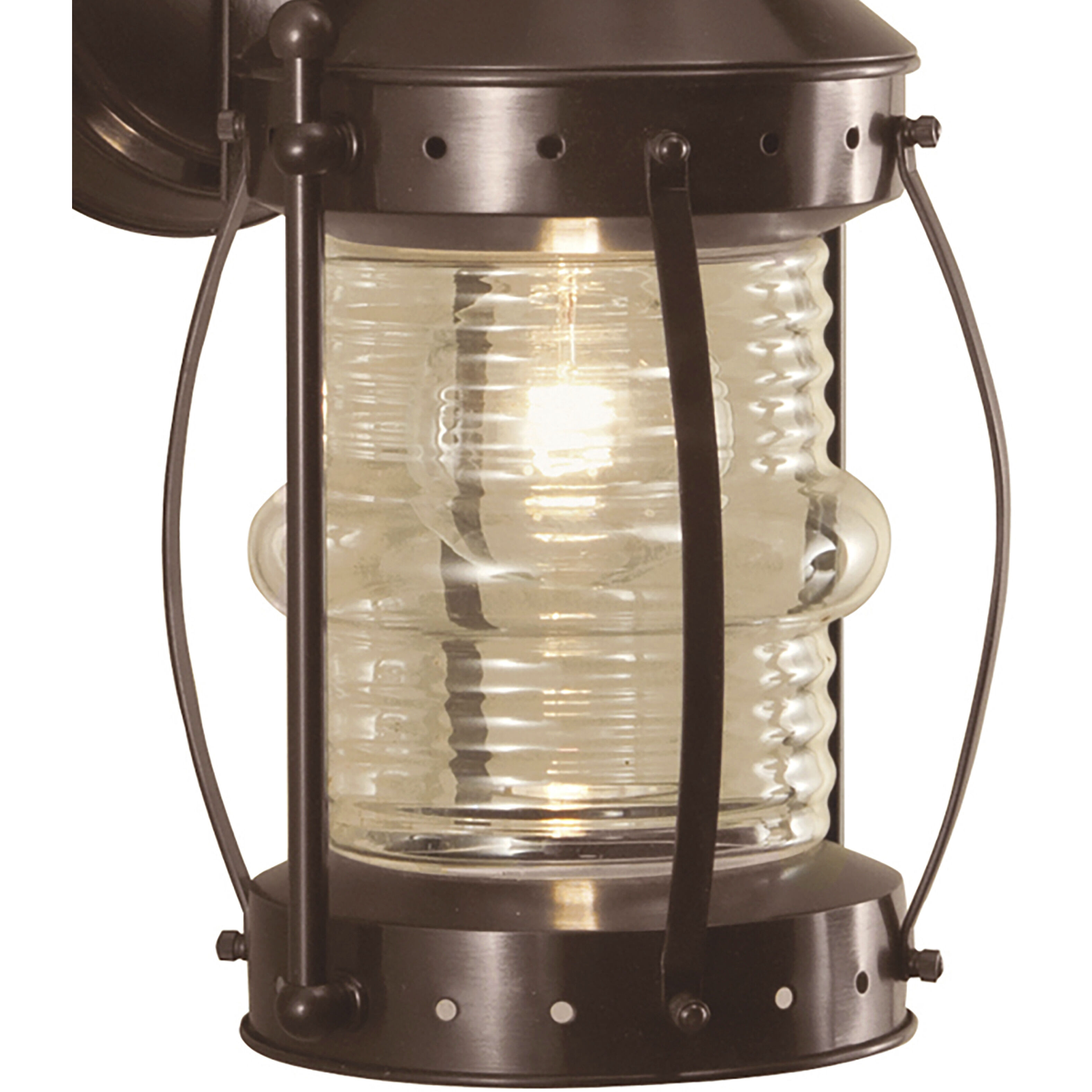 Seafarer 1 Light 16.25 inch Bronze Outdoor Wall Sconce