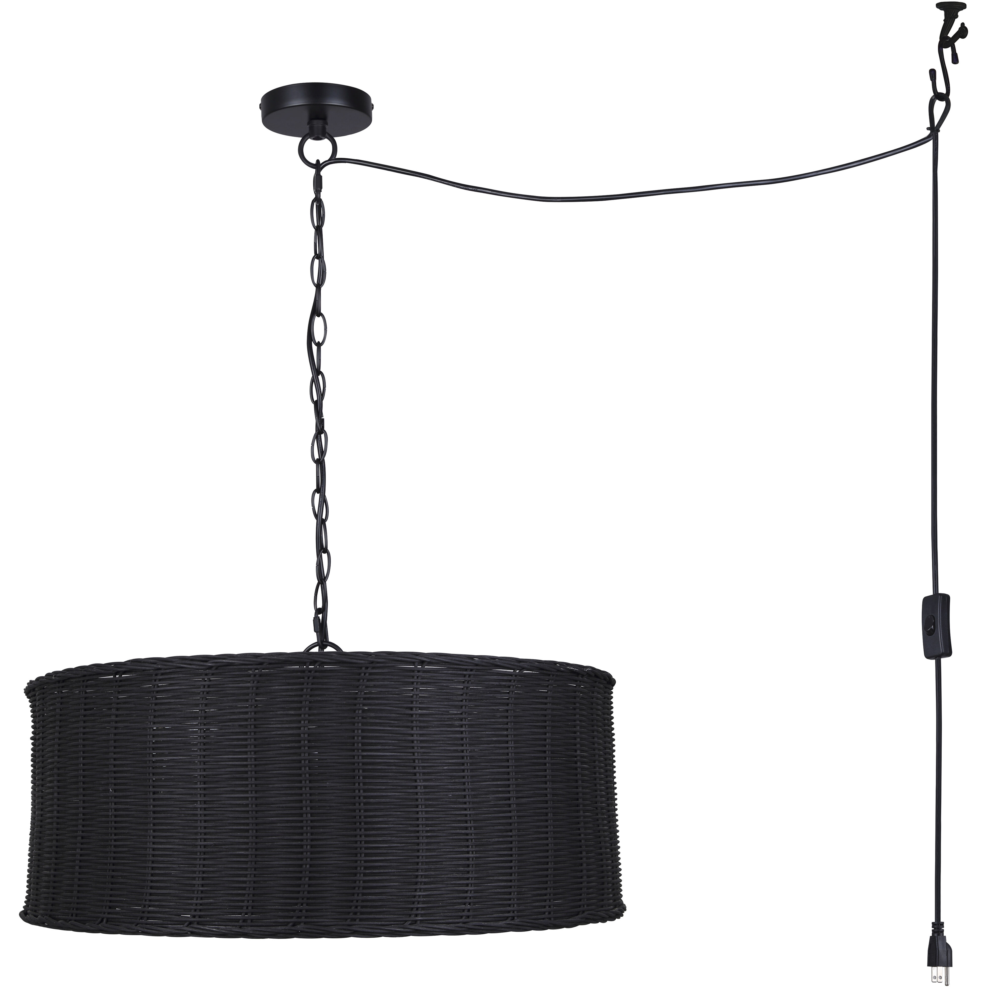 Granna 5 Light 23 inch Black Chandelier Ceiling Light