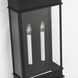 C&M by Chapman & Myers Cupertino 2 Light 19.13 inch Textured Black Outdoor Wall Lantern