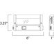 CounterMax MX-L-120-2K LED 6 inch White Under Cabinet