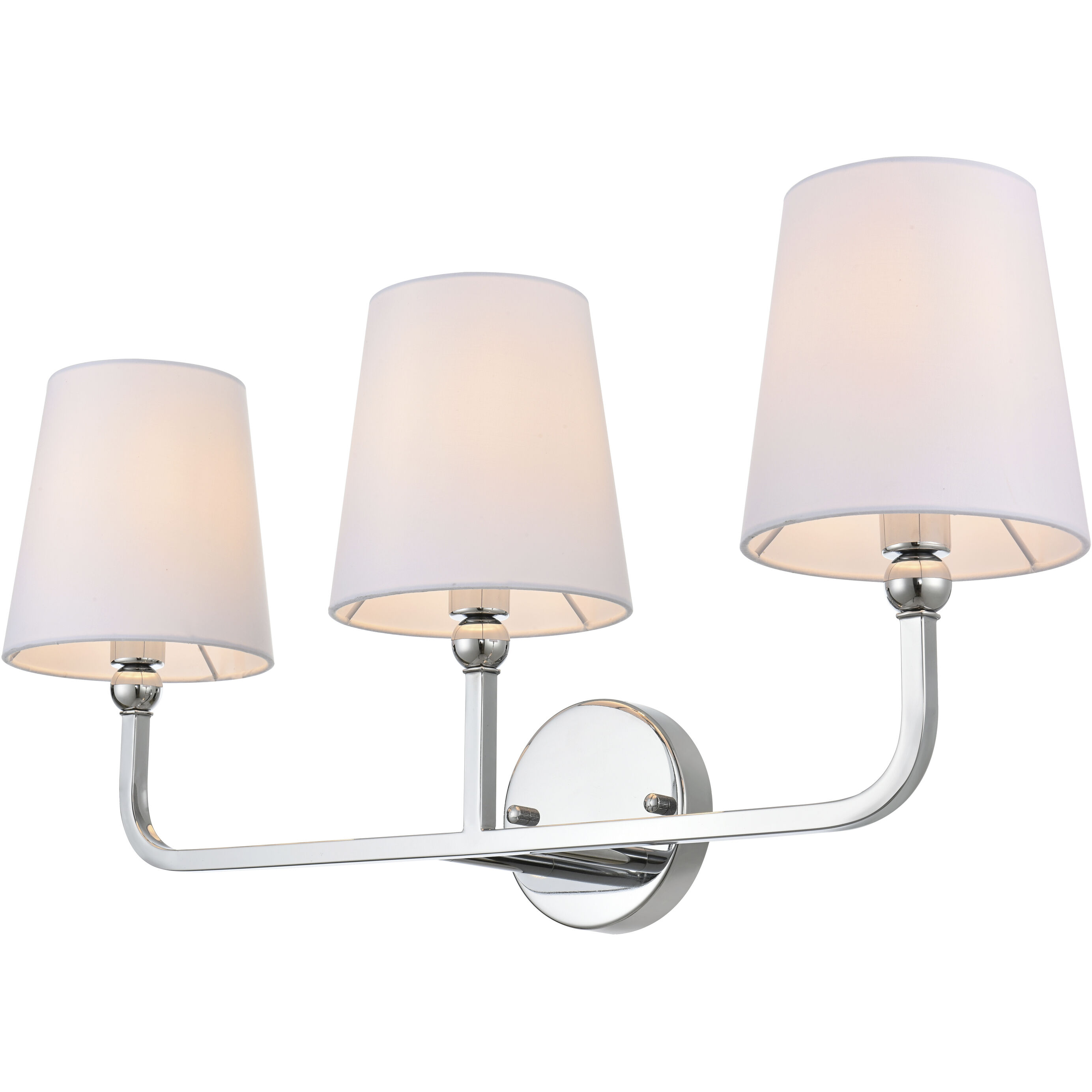 Colson 3 Light 26 inch Chrome Bath Sconce Wall Light