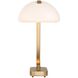 Bend The Rules 19.5 inch 60 watt Antique Brass Desk Lamp Portable Light