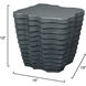 Strata 18 X 18 inch Slate Blue Glaze Side Table, Inline