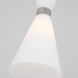 Drew & Jonathan Belcarra 1 Light 8 inch Brushed Steel Pendant Ceiling Light