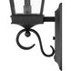Estate Series Chapel Hill 2 Light 27.25 inch Museum Black Outdoor Wall Mount Lantern, Heritage