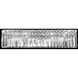 Prestige 4 Light 20 inch Silver Vanity Bar Wall Light