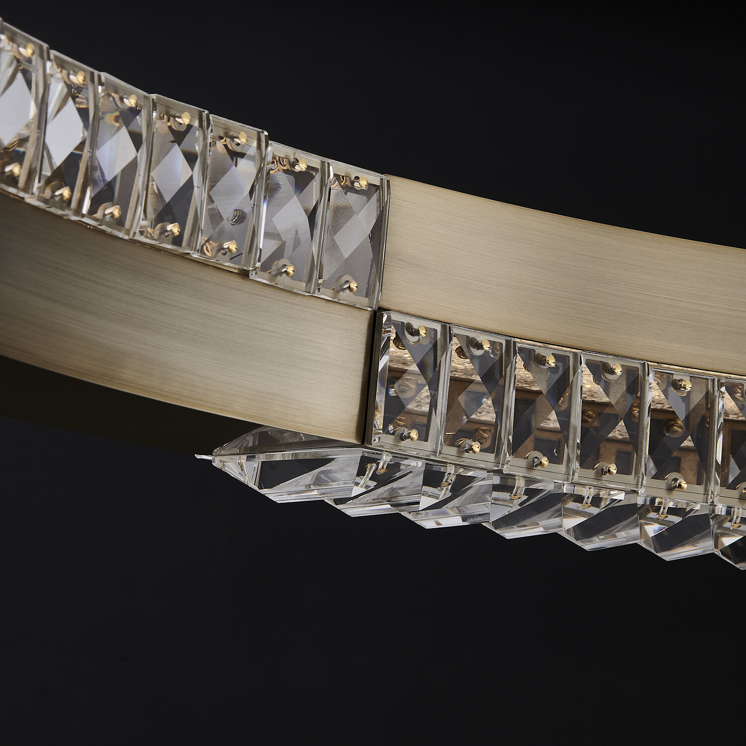 Dama 28 inch Winter Brass Pendant Ceiling Light