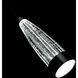 Mystic LED 3.75 inch Black Pendant Ceiling Light in false