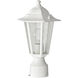 Cornerstone 1 Light 14 inch White Outdoor Post Lantern