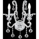 Pearl 2 Light 16 inch Silver Wall Sconce Wall Light