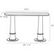 Kamile Smoke Console Table