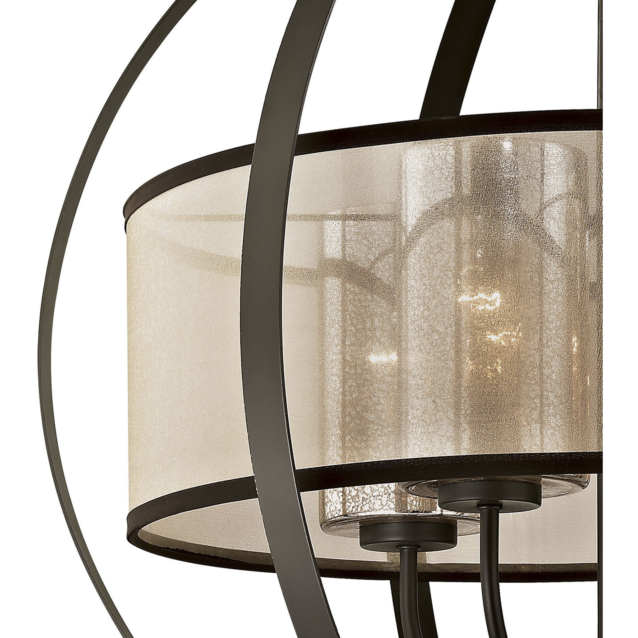 Diffusion 4 Light 24 inch Oil Rubbed Bronze Chandelier Ceiling Light