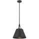 Willis 1 Light 14 inch Matte Black Pendant Ceiling Light