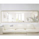 Monet 60 X 18 inch Brass Wall Mirror
