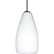Karli 1 Light Black Cord Pendant Ceiling Light