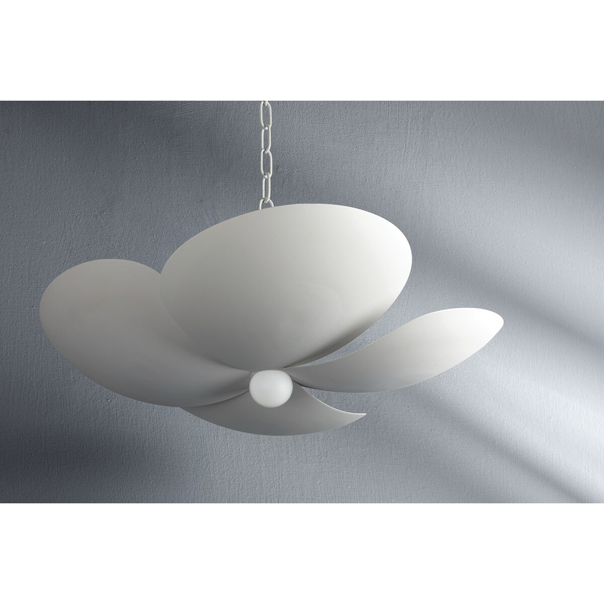 Leni 5 Light 24 inch Texture White Pendant Ceiling Light