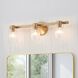 Bedminster 3 Light 24 inch Champagne Gold Vanity Light Wall Light