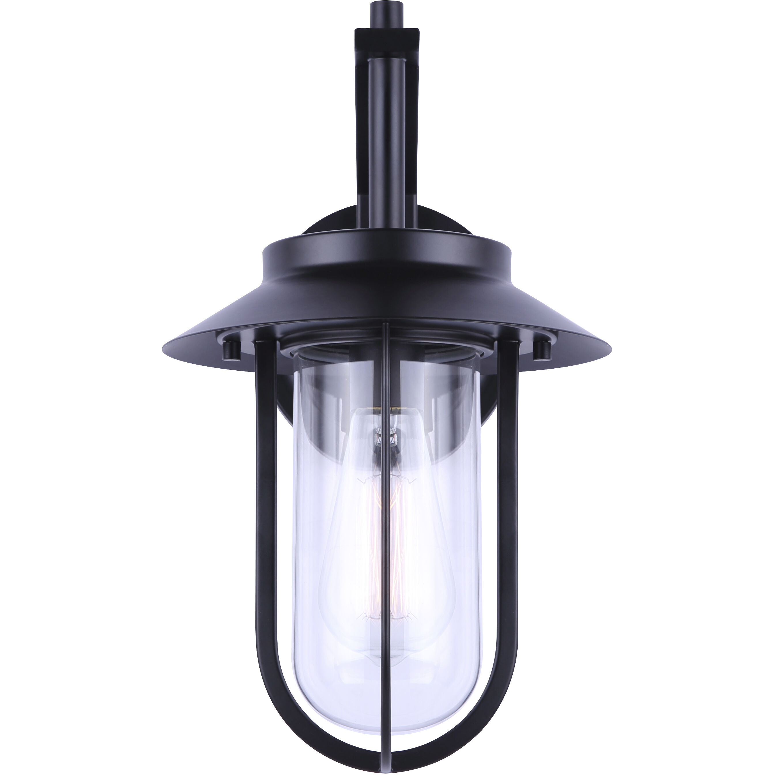 Navy 8 inch Black Outdoor Lighting