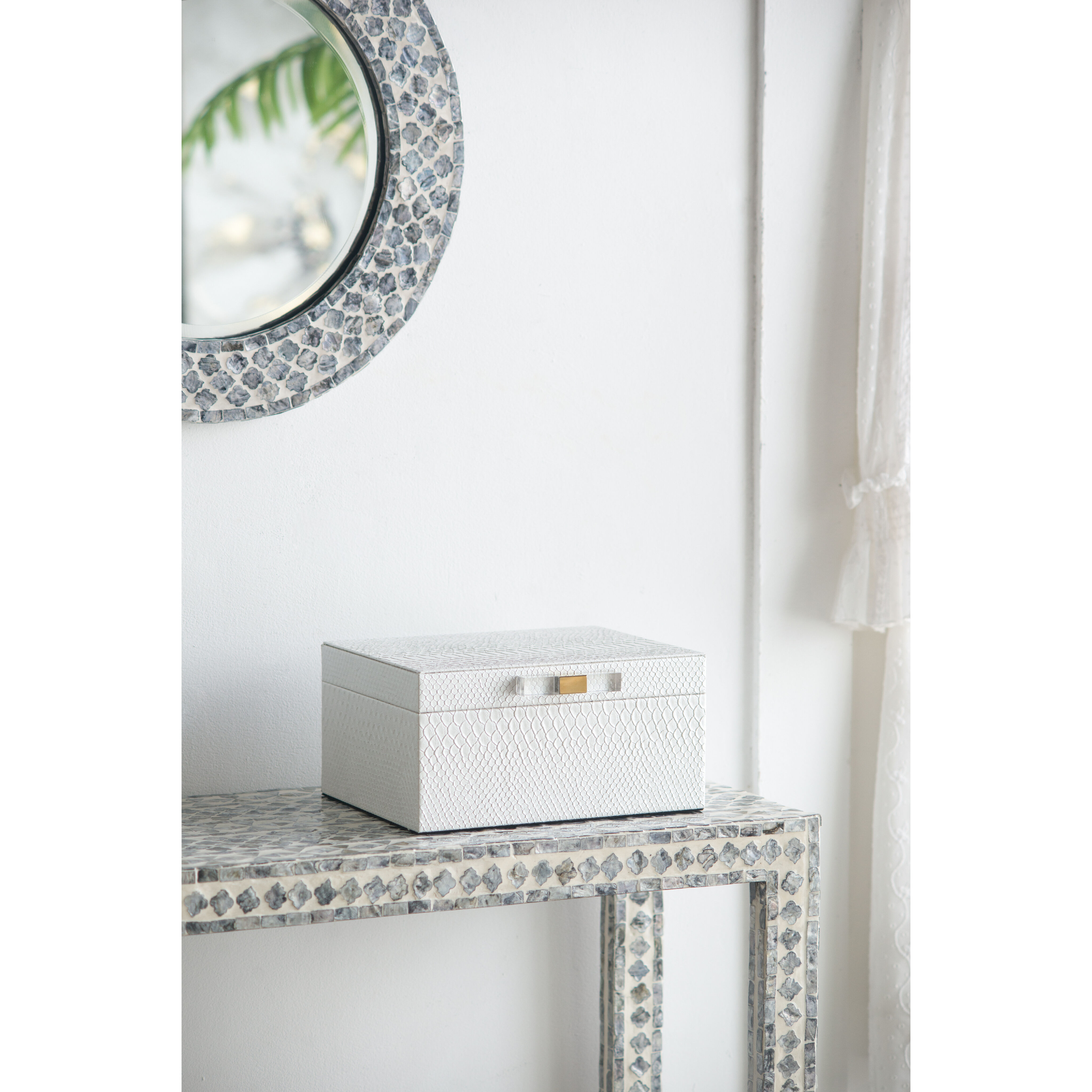 Helga 9 X 6.7 inch White Box