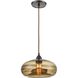 Hazelton 1 Light 11 inch Oil Rubbed Bronze Pendant Ceiling Light