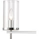 Oakland 3 Light 23 inch Chrome Vanity Light Wall Light