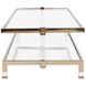 Goldwyn 58.5 X 18 inch Gold Coffee Table