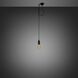 Hooked 1.0 LED 3.15 inch Smoked Bronze Pendant Ceiling Light, Nude